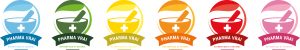 Déclinaisons logo 6 couleurs préparations médicales