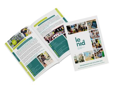 Brochure culturelle ouverte