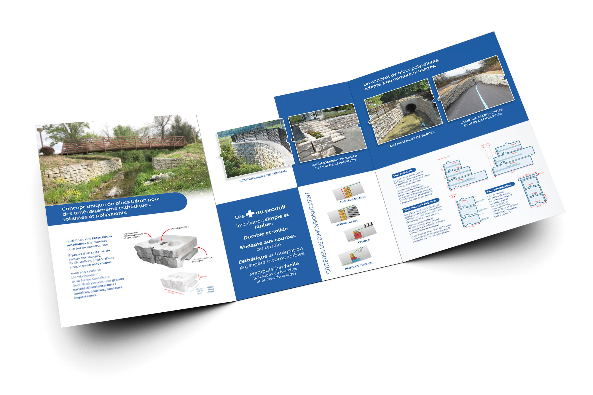 Plaquette de présentation 6 pages