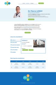 Page accueil médecin