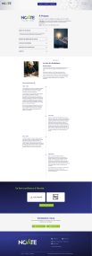 Page a propos site Novate