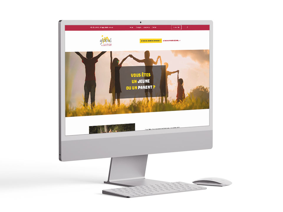 Rendu site web Globulin