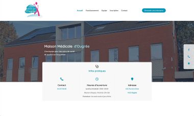 Site web Maison médicale